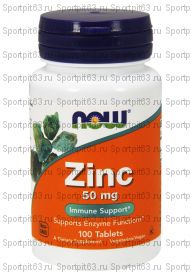NOW - Zinc Gluconate / 50 mg / 100 tabs