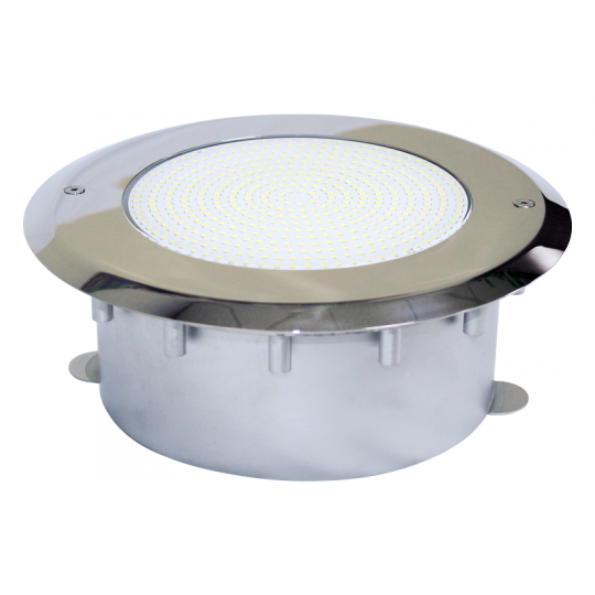 Прожектор светодиодный Slim 35 Вт Runvil Холодный белый 12В из нержавеющей стали с глубокой закладной, универсальный