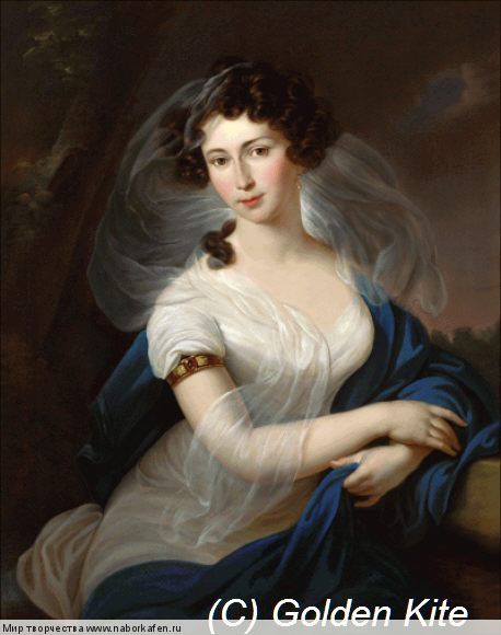 Набор для вышивания "1671 Romantic Portrait of a Lady"