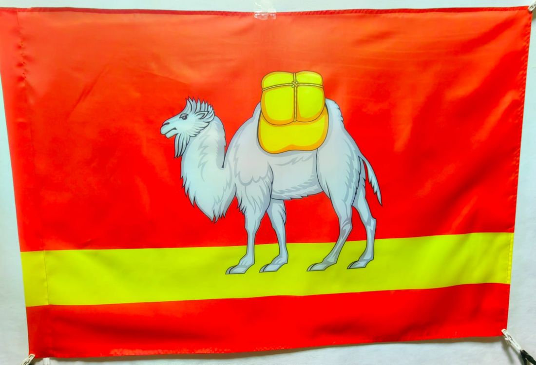 Флаг Челябинской области 135х90см