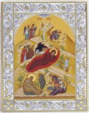 Икона Рождество Христово (14х18см)