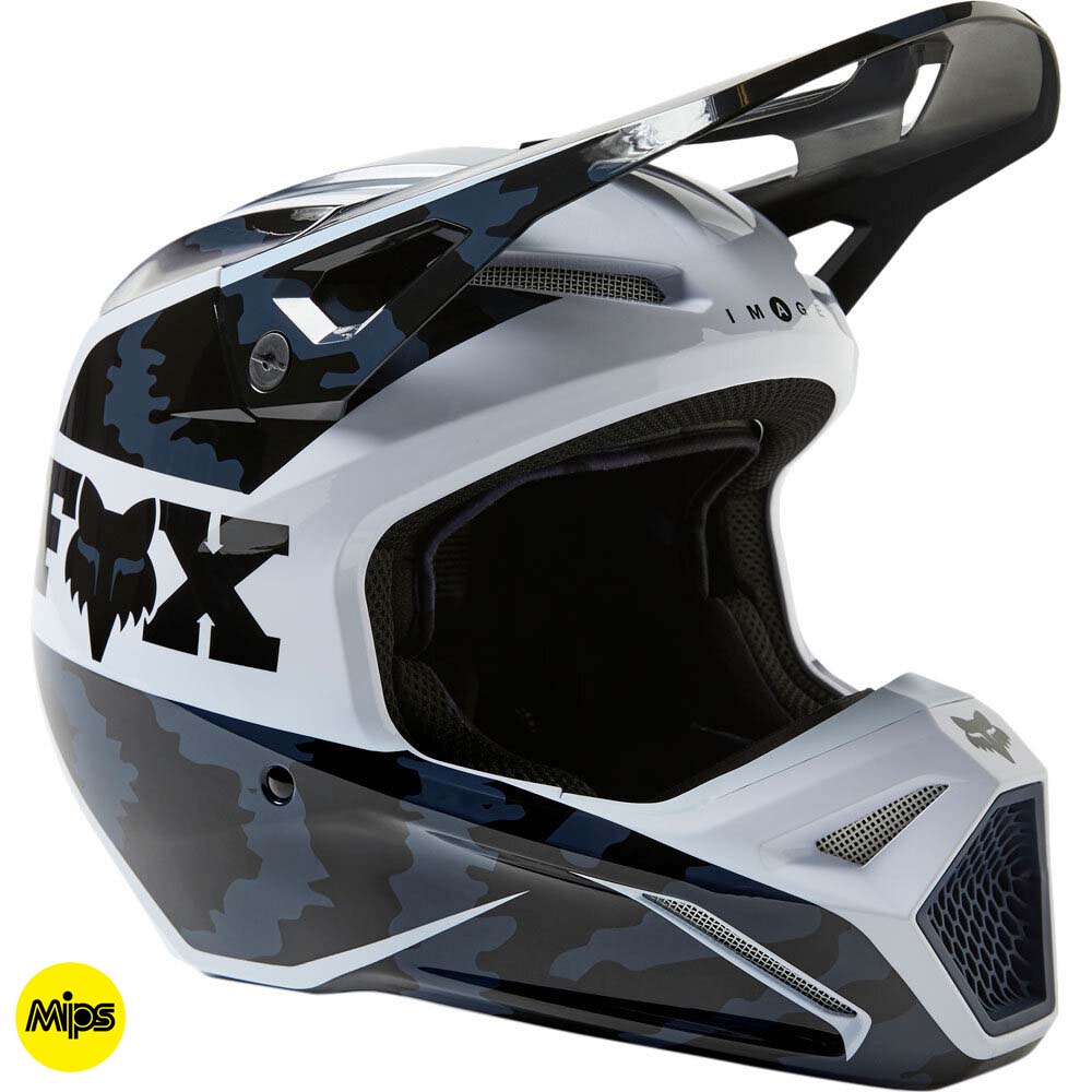 Fox V1 NUKLR Black (2023) шлем внедорожный
