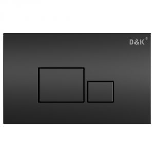 Клавиша смыва D&K Quadro DB1519025, черный