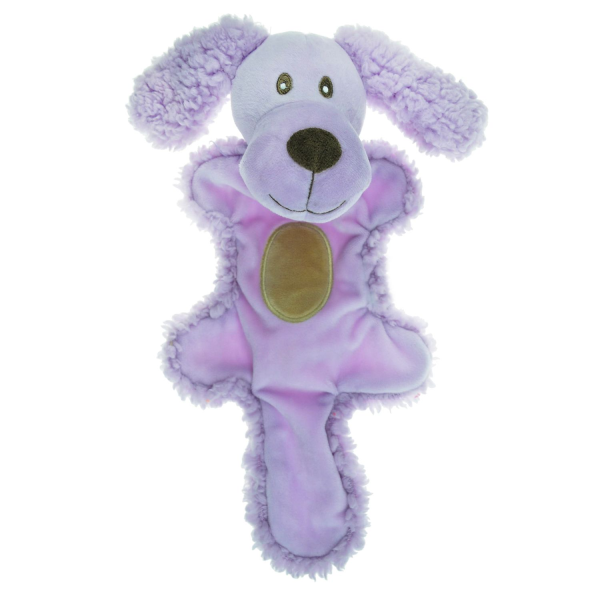 Игрушка для собак Aromadog Собачка с хвостом сиреневая 25 см