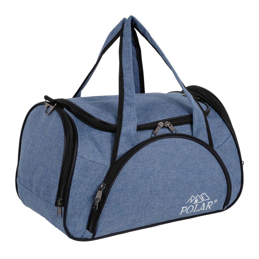 Спортивная сумка П9013 (Серо-синий) POLAR S-4615109013477