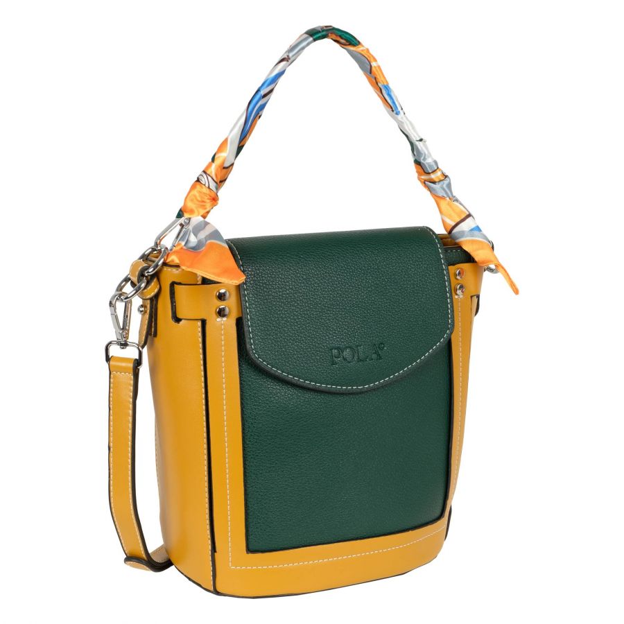 Женская сумка 86023 (Зеленый) Pola S-4617216023097
