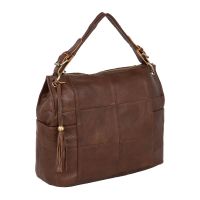 Женская сумка из кожи 50010123-2 brown (Коричневый) POLAR S-4617831232232