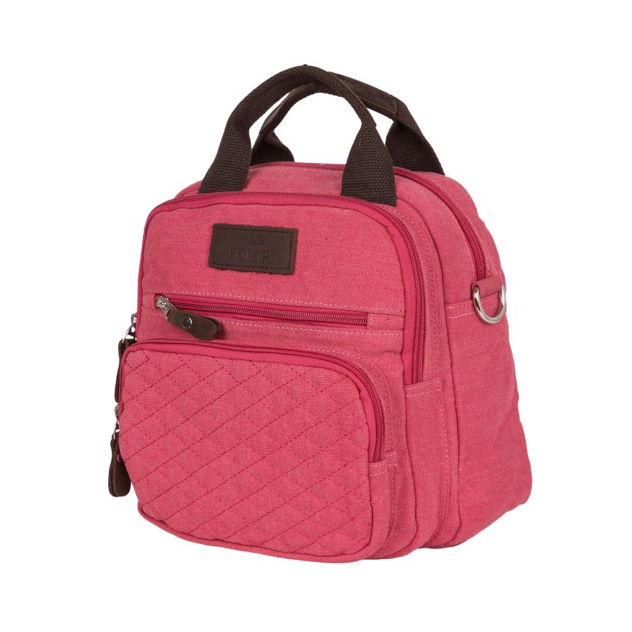 Сумка-рюкзак П5192 (Красно-розовый) POLAR S-4617845192010