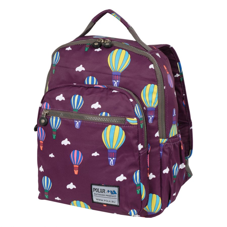 Городской рюкзак П8100 (Фиолетовый) POLAR S-4617888100270