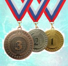 Наградной комплект Колос из 3-х медалей 50мм