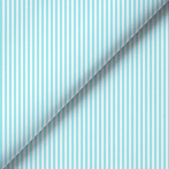 Хлопок - Бело-голубая полоска 25х75 см limit