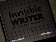 Invisible Writer by Esteban Manazza (Vernet) Grease Lead (мягкий грифель 4mm)