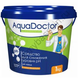 AquaDoctor pH Minus, средство для снижения, 1кг
