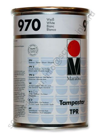 Краска Marabu Tampastar TPR 970 White 1 л.