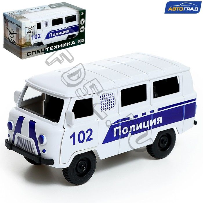 Машина инерционная «УАЗ-3962. Полиция»