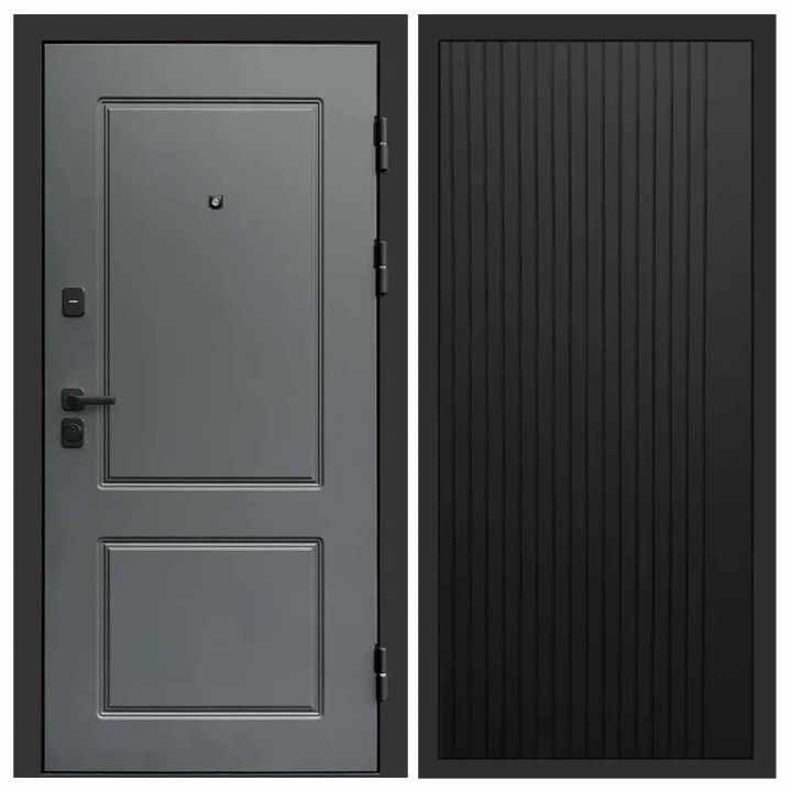 Входная дверь Termo-door Верона BLACK FLAT Черный Кварц