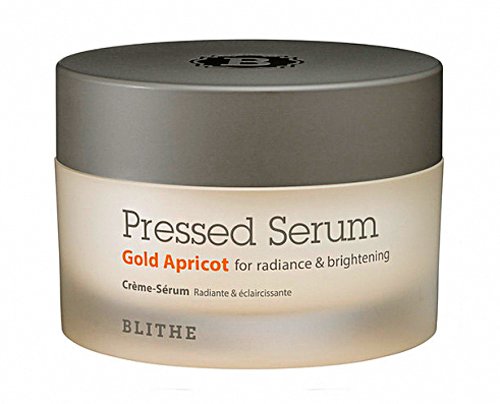 BLITHE Сыворотка спресованная для сияния кожи лица абрикос. Pressed serum gold apricot, 20 мл.