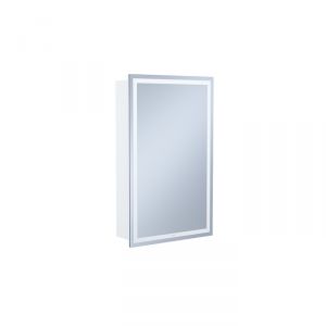 Шкаф-зеркало с подсветкой, 50 см, Zodiac, IDDIS, ZOD5000i99
