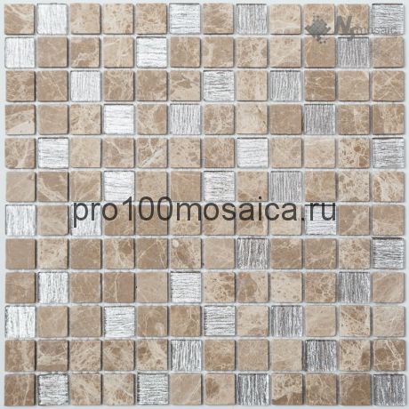 К-754 MAT камень. Мозаика серия STONE 23Х23,  размер, мм: 298*298*4 (NS Mosaic)