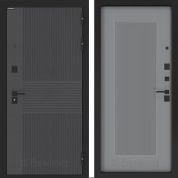 Дверь Входная Бункер BN-05 АМСТРОД 
Серый софт рельеф, металлическая