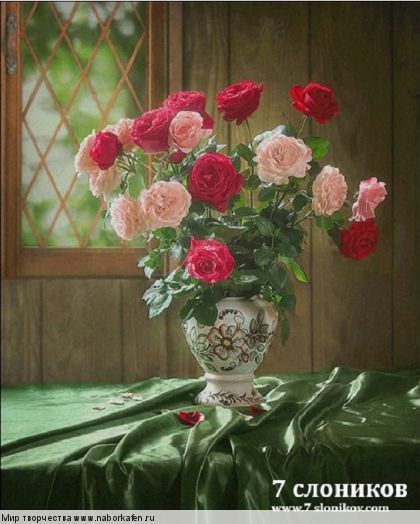 Набор для вышивания "Садовые розы"