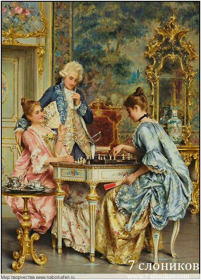 Набор для вышивания "530 The Game of Chess"