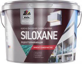 Краска Фасадная Dufa Premium Siloxane 0.9л Силоксановая / Дюфа Премиум Силоксан
