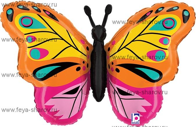 Яркая бабочка 76 см
