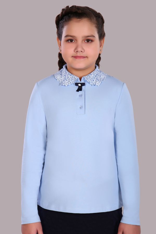 Блузка для девочки Рианна Арт.13180 [светло-голубой]