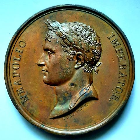 Медаль 1810 Франция Наполеон I Бонапарт AUNC
