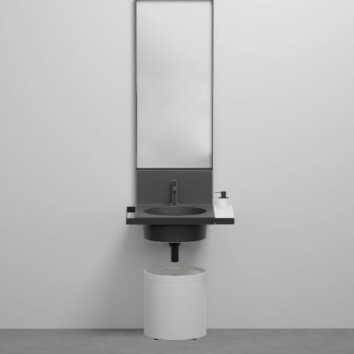 Комплект мебели Cielo Elle Tonda с зеркалом 54х50