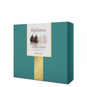 Инжир в шоколаде ассорти Rabitos Royale Collection Dark Milk White Ruby №8 - 142 г (Испания)