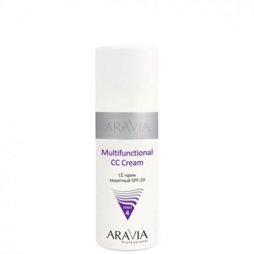 "ARAVIA Professional" CC-крем защитный SPF-20 Multifunctional CC Cream, 150 мл./12