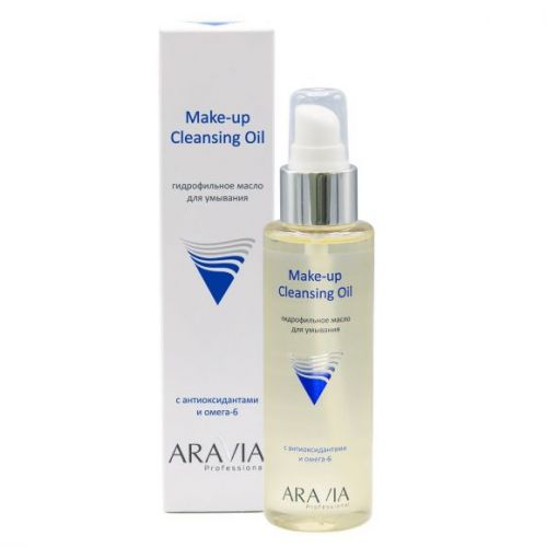 ARAVIA Professional Гидрофильное масло для умывания Make-Up Cleansing Oil с антиоксидантами и омега-6, 110 мл
