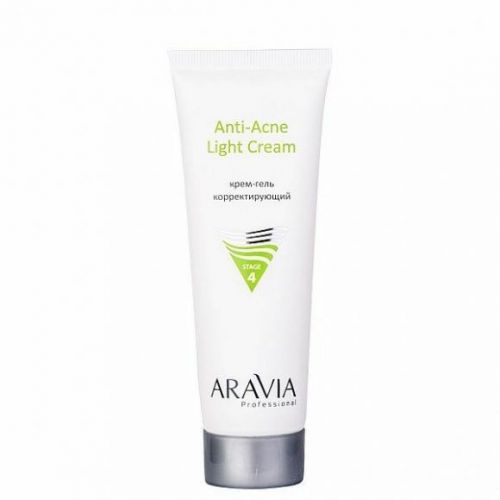 ARAVIA Professional Крем-гель корректирующий для жирной и проблемной кожи Anti-Acne Light Cream, 50 мл