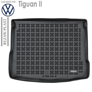Коврик в багажник Volkswagen Tiguan II (AD/BW) Rezaw Plast - арт 231877 черный