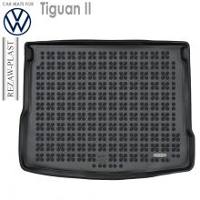 Коврик Volkswagen Tiguan II от 2016 для верхнего уровня пола в багажник резиновый Rezaw Plast (Польша) - 1 шт.