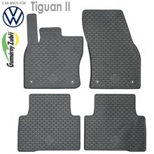 Коврики Volkswagen Tiguan II от 2016 в салон резиновые Gumarny Zubri (Чехия) - 4 шт.