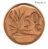 ЮАР 50 центов 1992