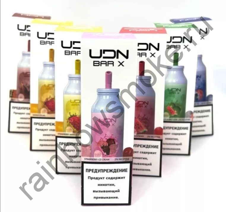 Электронная сигарета UDN BAR X 7000 - Cranberry Grape (Клюква Виноград)