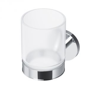 Стеклянный стакан с настенным держателем, AM.PM X-Joy A85A34300