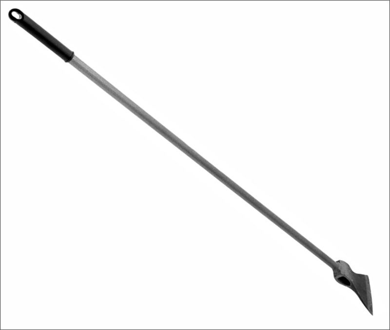 Ледоруб-топор сварной с метал. трубой, с пластиковой ручкой