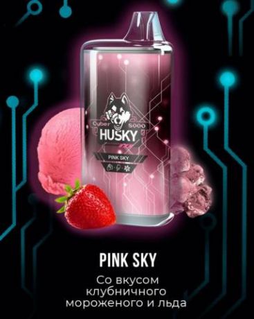 HUSKY CYBER 8000 - Pink Sky