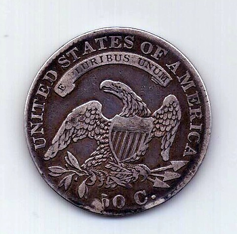 1/2 доллара 1832 США XF Редкий год