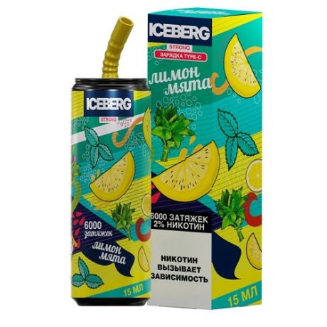 ICEBERG XXL 6000 - Лимон мята