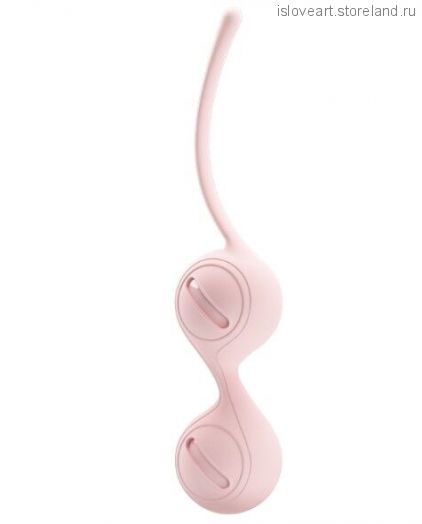 Шарики вагинальные  D 34мм, L 160мм, розовый