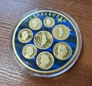 Люксембург Медаль "Большая серия евро" 2015 год Proof