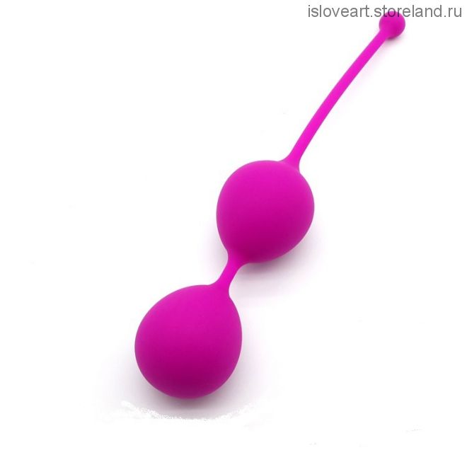 Вагинальные шарики D 31 мм, вес 55 г, цвет фиолетовый