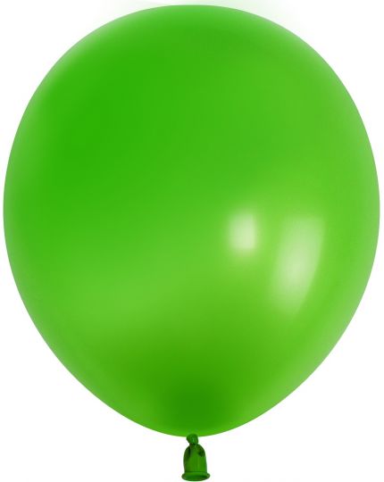 Ненадутый зелёный 30 см шар латексный