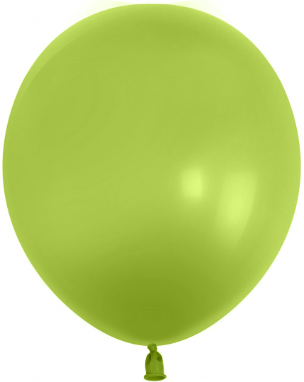 Ненадутый зелёный киви 30 см шар латексный